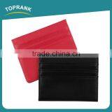 Toprank Factory Direct Sales Pocket Wallet Credit Sim Card Holder Pu Double Sided Slim Card Holder Wallet thumbnail-2