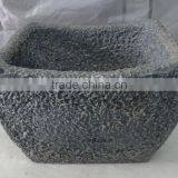 Garden Fiber Glass Clay Stone Finish Flower Pot Wholesale thumbnail-1