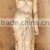 David's Wife Bathsheba White Marble Statue thumbnail-1