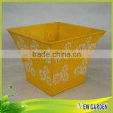 Excellent Quality Waterproof Galvanized Flower Pot for Home and Garden thumbnail-3