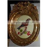 Small Size Oval Shape Frame With Handmade Painting thumbnail-2