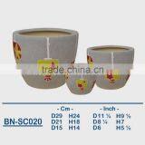 Vietnamese Ceramic Indoor Pot/ Indoor Planter BN-SC020 thumbnail-1