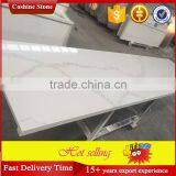 Rectangle White Calacatta Gold Marble Surface Quartz Stone Countertop thumbnail-2
