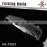7cr17 Stainless Steel Titanium Coating Camping Knife Folding Knife Tools thumbnail-2