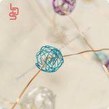 Rattan Ball Colorful White Led Copper String Light Cr2032 2m 20 Lights Fairy Light String thumbnail-4
