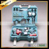 2014 new design multifunction power tool sets 4 in 1 combo kit ( electric drill ,angle grinder,impact wrench, light )