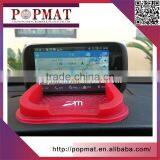 Red Car Dashboard Anti-slip Sticky Mat for Mobile Phone GPS Holder thumbnail-2