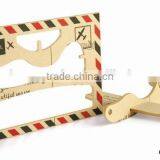 2016 Art Craft Custom Made DIY Wooden Card Wood Crafts/gifts in Laser Cut Engraving thumbnail-2