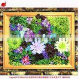 2015 Artificial Vertical Garden Wall Covering Artificial Succulents Plant Wall thumbnail-3