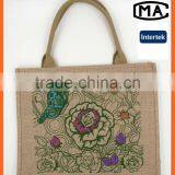 Jute Fabric Shopping Bag Tote Sack Jute Bag Manufactory thumbnail-1