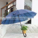 Wooden Shaft Straight Umbrella thumbnail-1