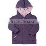 2017 Childrens Embroidered Hoodies & Sweatshirts, Unisex Pullover Hoodies, Children's Long Organic Cotton Hoodies With Zip thumbnail-1
