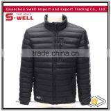 Black Stylish Design Winter Mens Quilted Hoody Sample Winter Jacket thumbnail-1