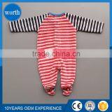 Wholesale Cheap High Quality Cute Velvet Kids Winter Rompers With Feet thumbnail-2