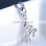 New Arrival Christmas Gift Silver 925 Christmas Tree Pendant For Necklace thumbnail-3