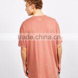 MGOO Wholesale Cotton Plain Streetwear Fashion Softex Round Neck T-Shirts OEM Big Quality T-shirt Manufacturer thumbnail-3