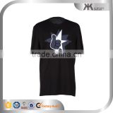 custom t shirts with logos brands printing black printed t shirt