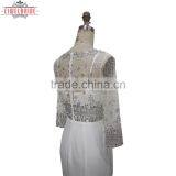 Custom Sheath Beading Appliques Wedding Dress thumbnail-4