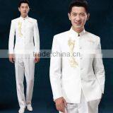 Custom Cheap Embroidery Flower Handsome Outfit Men Music Band Uniforms for Choir for Sale thumbnail-4