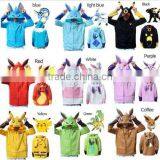 Wwalson Appearl Winter Pokemon Go Warm Hoodie Sweatshirt Zipper Tops Jacket Coat thumbnail-1