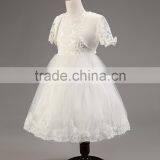 2016 Summer Style Kids Dress Flower Lace Princess Party Costume Girl Floral Dress thumbnail-3