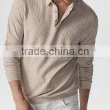 2017 Custom Made Cashmere Knitted Polo Neck Sweater for Men thumbnail-2