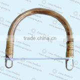 Semicircle Rattan Handle, Bamboo Handle Hoop thumbnail-1