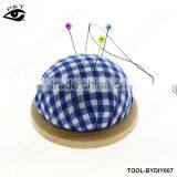 DIY Tools Sewing Accessories Blue Checker Pin Cushion thumbnail-1