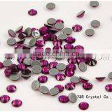 SS20 Fuchsia Color Hot Fix Crystal Rhinestones Heat Iron on Hot Fix Rhinestones Diamond thumbnail-2