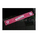 Pink Rectangle Anti Slip Pvc Bar Runner Mats , Bar Drink Mat thumbnail-1