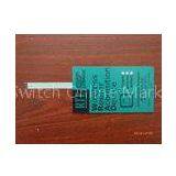 Custom Made PCB LED Membrane Switch Panel With Flat Cable 250V DC
