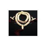 Buddhist Tibetan 108 Yak Bone Prayer Beads Mala thumbnail-3