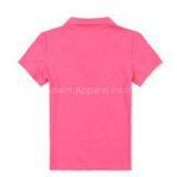 New 100% Cotton Women Short Sleeve Print Polo-shirt