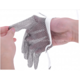 Customized Lightweight Metal Mesh Cut Resistant Glove For Glass Handling thumbnail-3