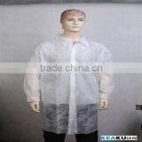 Disposable PP Lab Coat With Buttons