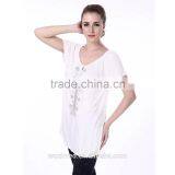 Popular Design Superior Stylish Cotton t Shirts for Women thumbnail-2