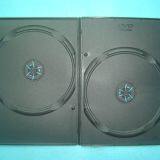 7mm Double Black DVD Storage Case Black DVD Storage Box Black DVD Storage Cover thumbnail-3