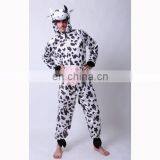 MAB-73 Party Carnival Adult Animal Cow Costume Jumpsuit, Cow Costume thumbnail-1