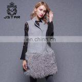 Long Vest Grey Color Classic Woolen Latest Coat Designs for Women thumbnail-3