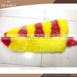High Quality Fashion Colorful Fox Fur Scarf thumbnail-5