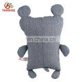 Plush Lovable Grey Fabrics Bear Soft Stuffed Toy thumbnail-4