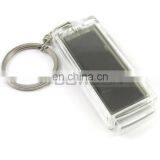 2 Inch Screen AD Promotion Gift Custom Flash Logo Solar Alloy Key Ring thumbnail-2