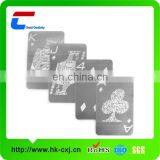 Metal Playing Cards With Etching