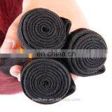 Ombre Brazilian Virgin Hair Straight Burgundy Brazilian Hair Weave Bundles thumbnail-6