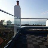 Wooden Deck Aluminum Rails With Toughed Glass Panel Design thumbnail-2