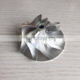 TD04HL 15T 41,93/55,69 мм 5+5 лопастей высокопроизводительный турбокомпрессор, изготавливаемый методами фрезерования или токарных работ, с алюминиевым колесом компрессора 2618 49189-01700/49377-06351 thumbnail-4