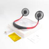 Mini Electric USB Fan Portable Sports Rechargeable Hanging Neck Fan thumbnail-3
