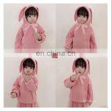 6794/2 Piece Color Blocking Casual Print Sets for Little Girls Babys Clothes Sets Gift Toddlers Girl thumbnail-6