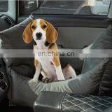 Luxury Dog Car Seat Pet Booster Seat Waterproof Travel Dog Bed Safety Pet Carrier With Handle thumbnail-2
