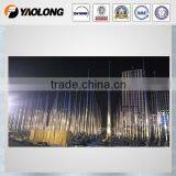 Nanjing Youth Olympic Square Flag Pole With Sculture in China